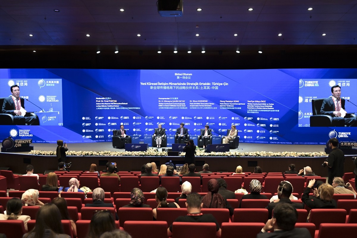Cumhurbaşkanlığı İletişim Başkanlığınca yapılan Türkiye-Çin Medya Forumu'nun "Yeni Küresel...