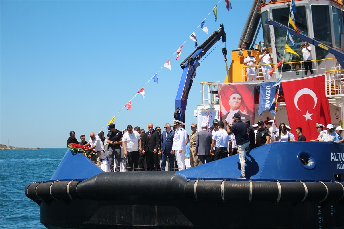 Hatay'ın İskenderun ilçesinde, 1 Temmuz Denizcilik ve Kabotaj Bayramı nedeniyle çeşitli...