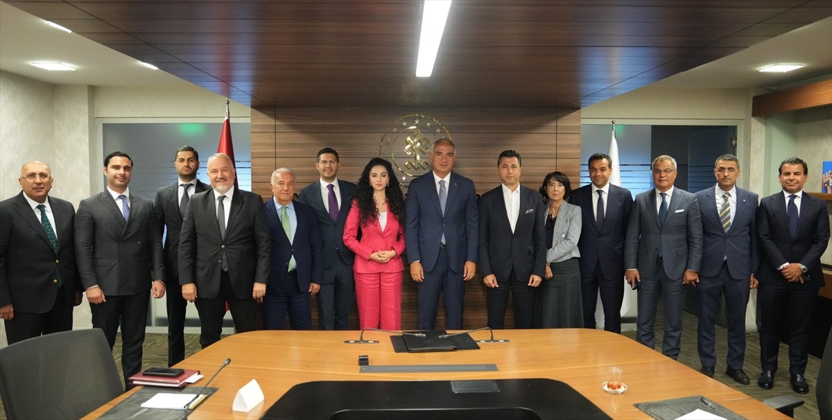 Kültür ve Turizm Bakanı Mehmet Nuri Ersoy, Belek Turizm Yatırımcıları Birliğinin (BETUYAB) Yönetim...