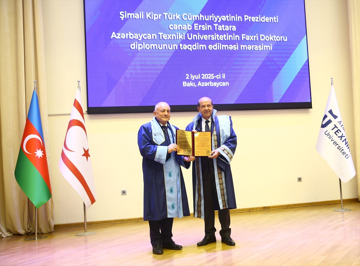 Kuzey Kıbrıs Türk Cumhuriyeti (KKTC) Cumhurbaşkanı Ersin Tatar, Ekonomik İşbirliği Teşkilatı Zirve...