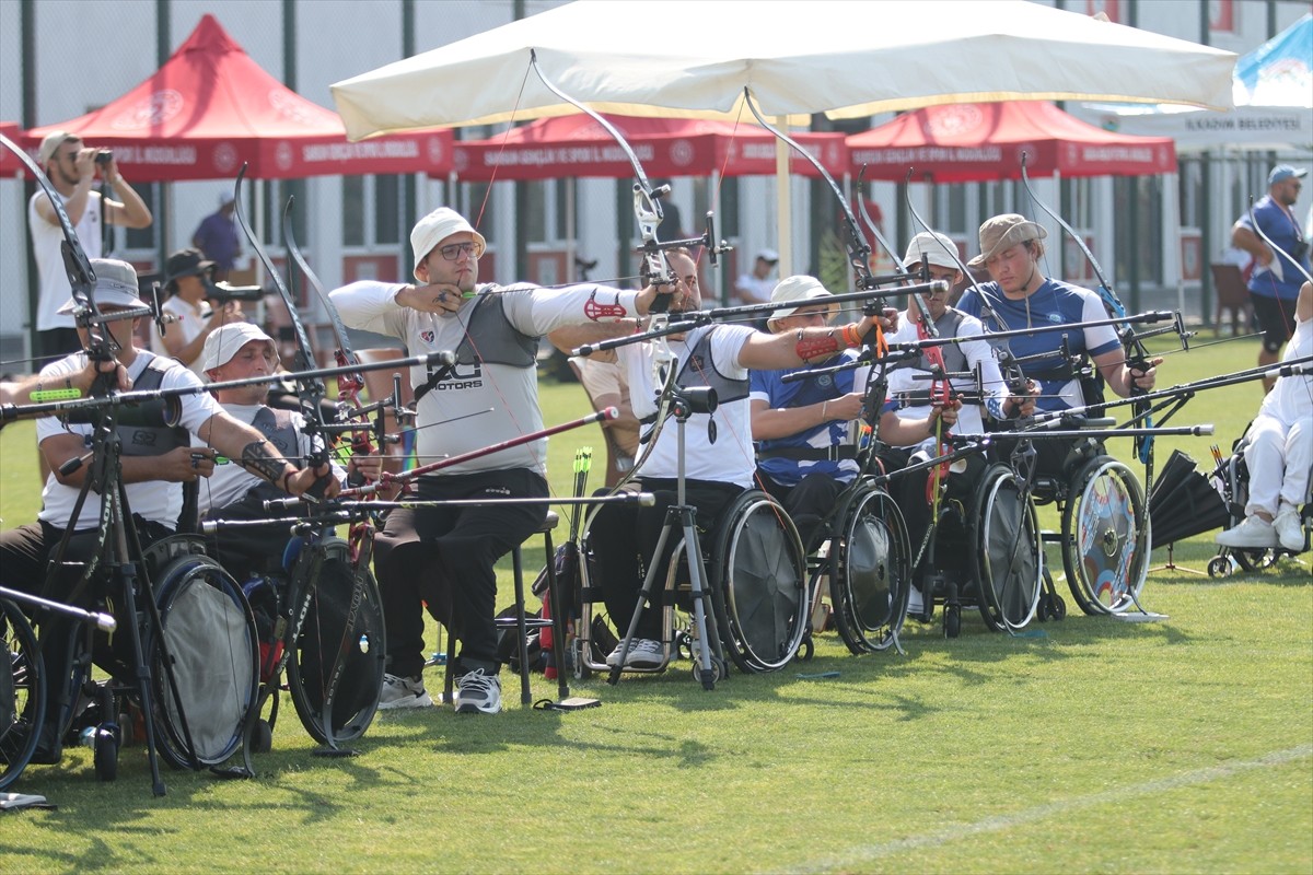 Para Okçuluk Türkiye Kupası'nın 3. ayağı, Samsun'da İlkadım Okçuluk Tesisleri'nde...