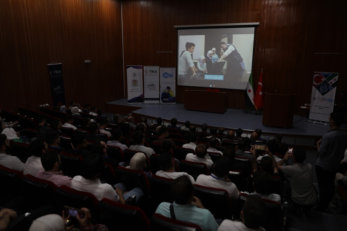 Suriye'nin başkenti Şam'da Türk İşbirliği ve Koordinasyon Ajansı Başkanlığı (TİKA) ile Multi-Aid...