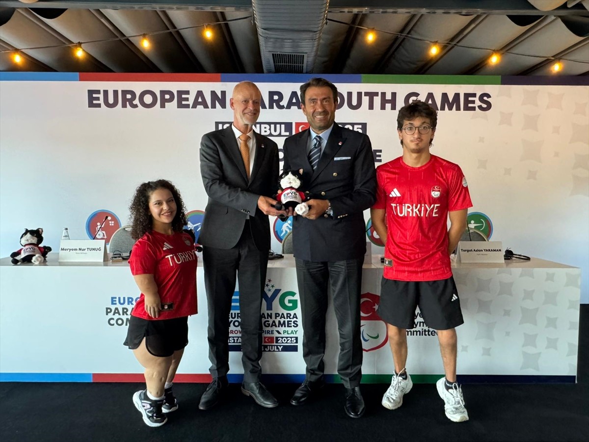 Türkiye'de ilk kez düzenlenecek Avrupa Para Gençlik Oyunları'nın basın toplantısı düzenlendi....