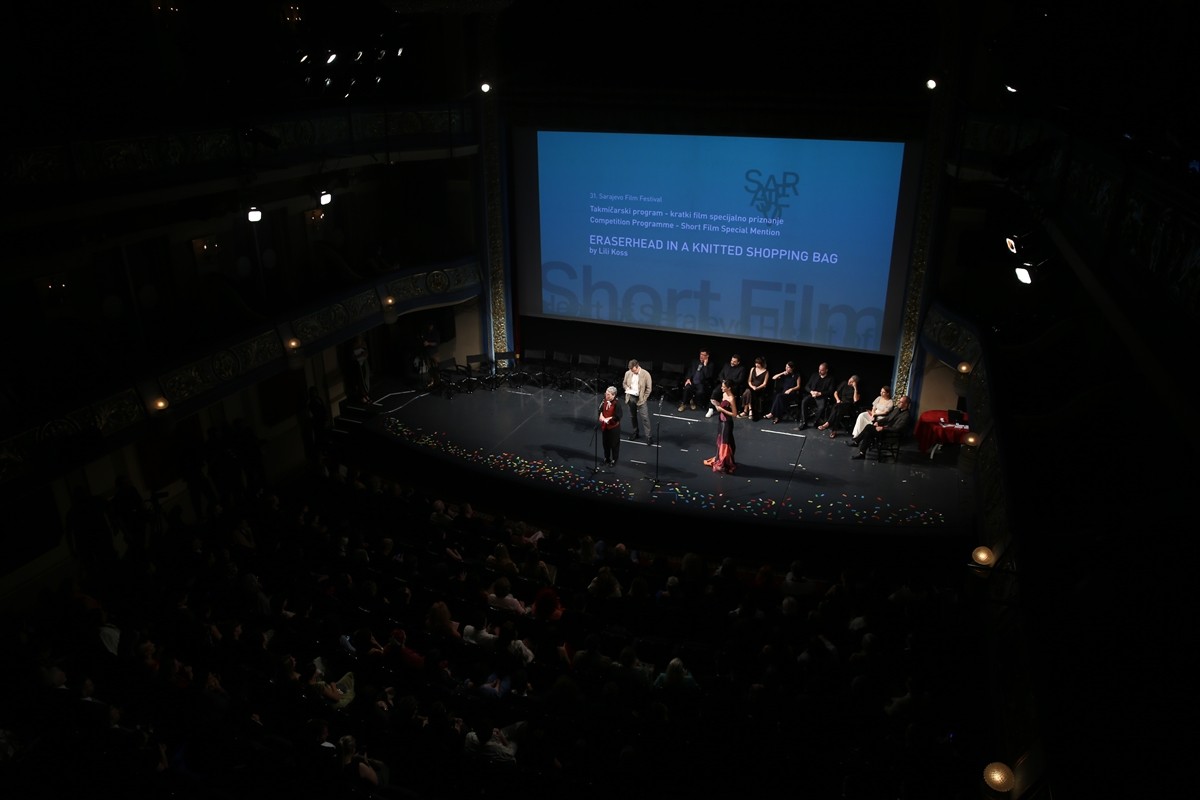 Bosna Hersek'te 31. kez düzenlenen Saraybosna Film Festivali'nde (SFF) ödül töreni...