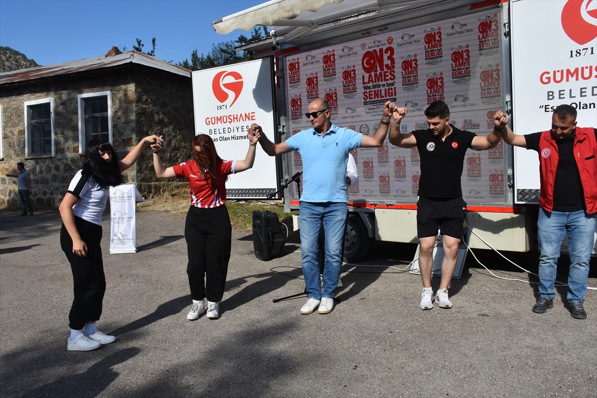 Gümüşhane'nin Torul ilçesine bağlı Zigana köyünde, 13. Lames Bilim Kültür ve Sanat Şenliği...