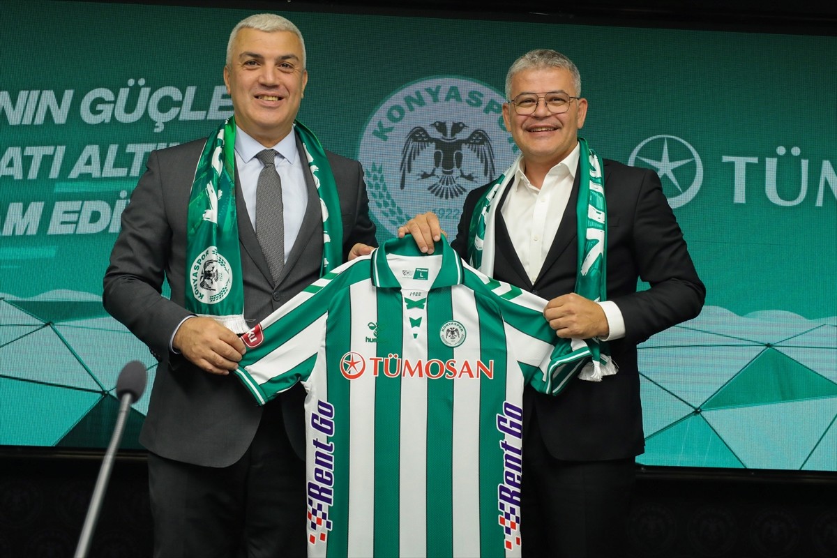 TÜMOSAN, Trendyol Süper Lig ekiplerinden Konyaspor'a 2025-2026 sezonunda isim ve forma göğüs...