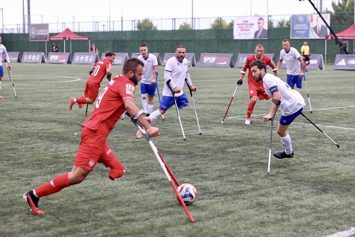 Avrupa Ampute Futbol Federasyonu (EAFF) 2025 Ampute Futbol Uluslar A Ligi'nde Polonya, İtalya'yı...