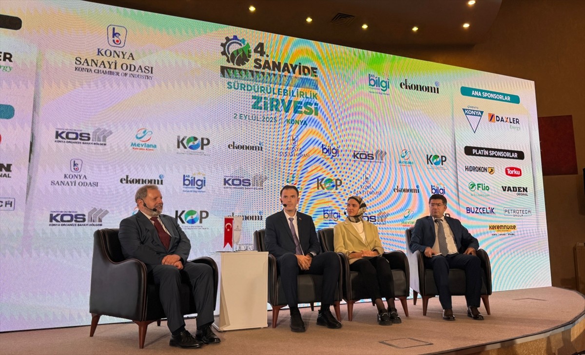 Konya Sanayi Odası ile Ekonomi Gazetesi işbirliğinde düzenlenen 4. Sanayide Yeşil Dönüşüm ve...