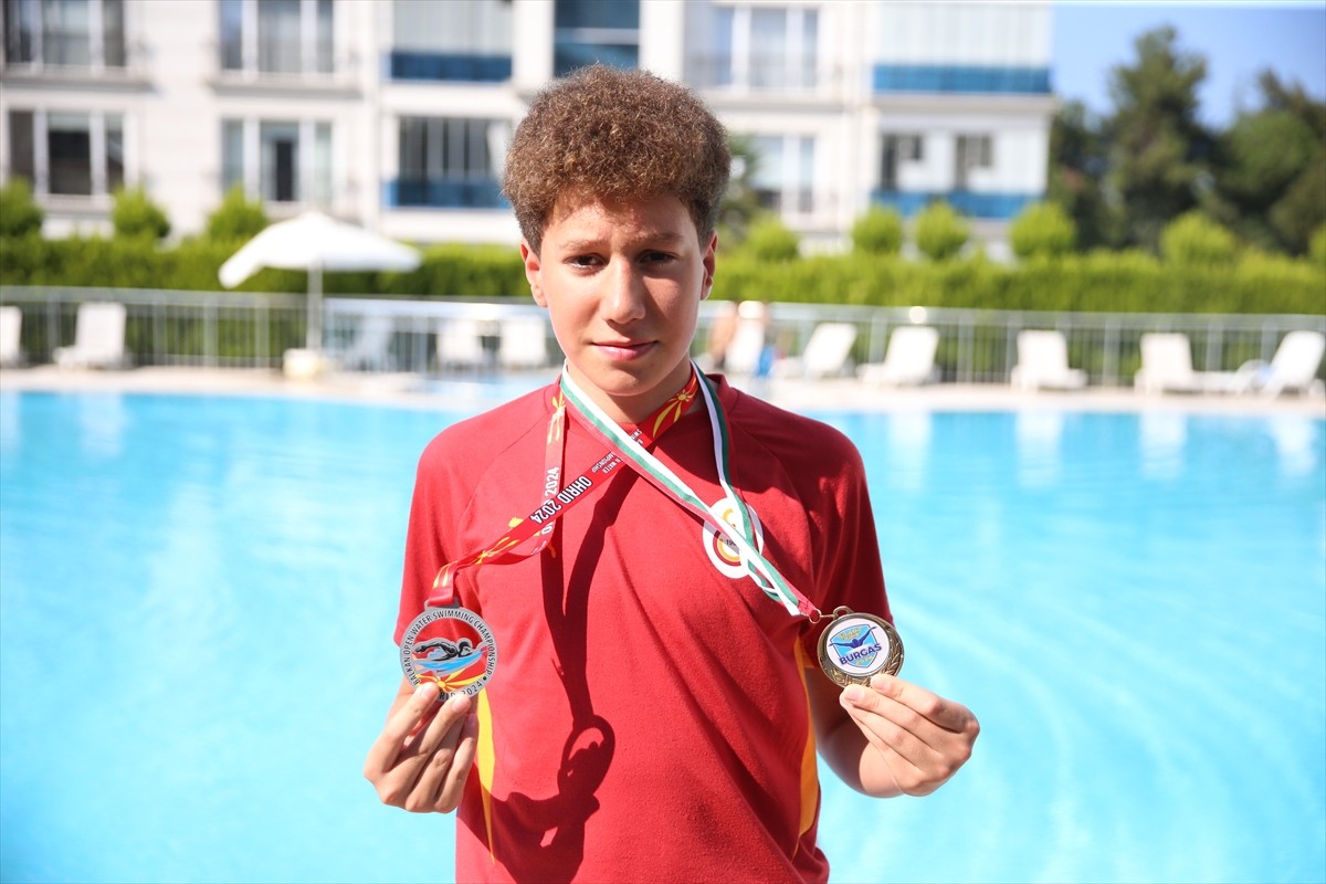 Ordulu milli yüzücü Kuzey Set, Yunanistan'da düzenlenecek Uluslararası Açık Su Yüzme Yarışması'nda...