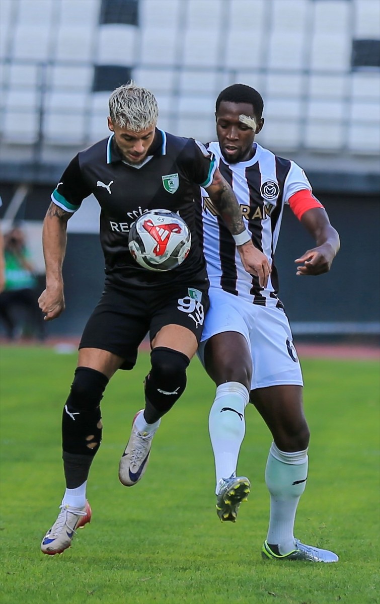 Trendyol 1. Lig’in 8. haftasında Manisa FK ile Sipay Bodrum FK, Manisa 19 Mayıs Stadı’nda...