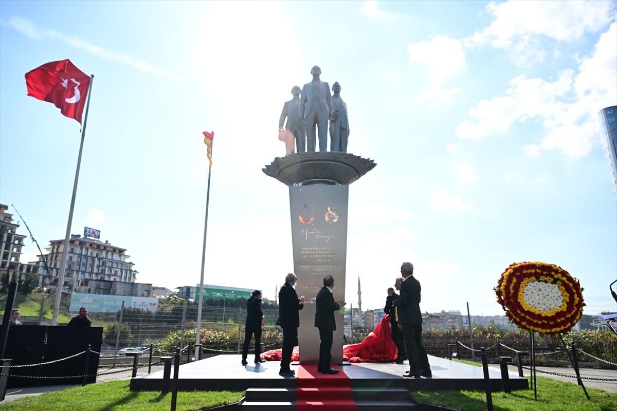 Galatasaray Kulübünün kuruluşunun 120. yılı etkinlikleri kapsamında Ali Sami Yen Spor...