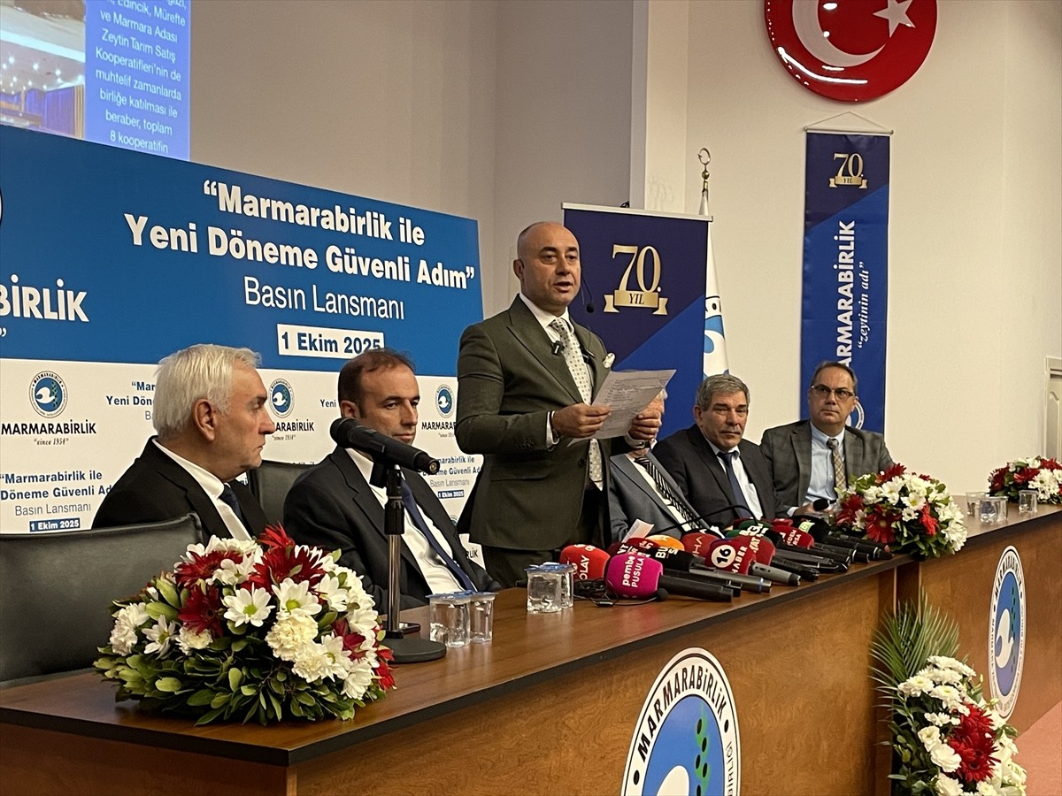 Marmara Zeytin Tarım Satış Kooperatifleri Birliği (Marmarabirlik) Yönetim Kurulu Başkanı Ali...