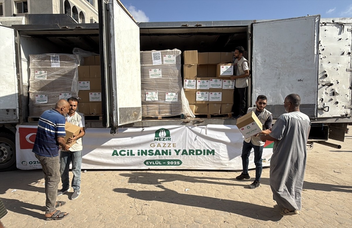 Nezir Derneği, Gazze'de on binlerce ailenin temel ihtiyacını karşılamak amacıyla 68 milyon liralık...